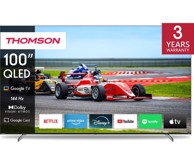 THOMSON TV QLED PRO 4K UHD 100QG7S14, 254 cm (100"), Google TV, 144 Hz, pametni daljinski upravljač